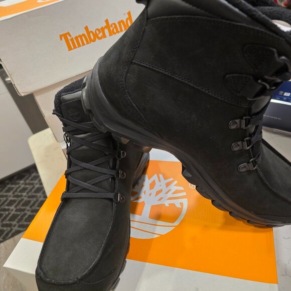 Timberland Chillberg Mid Waterproof Hiking Boot Men's Black Boots TB1A2DXY015 10 - Picture 5 of 15